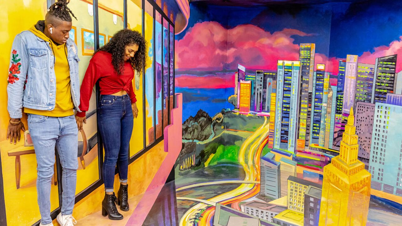 تعادل در موزه ایلوژن دبی