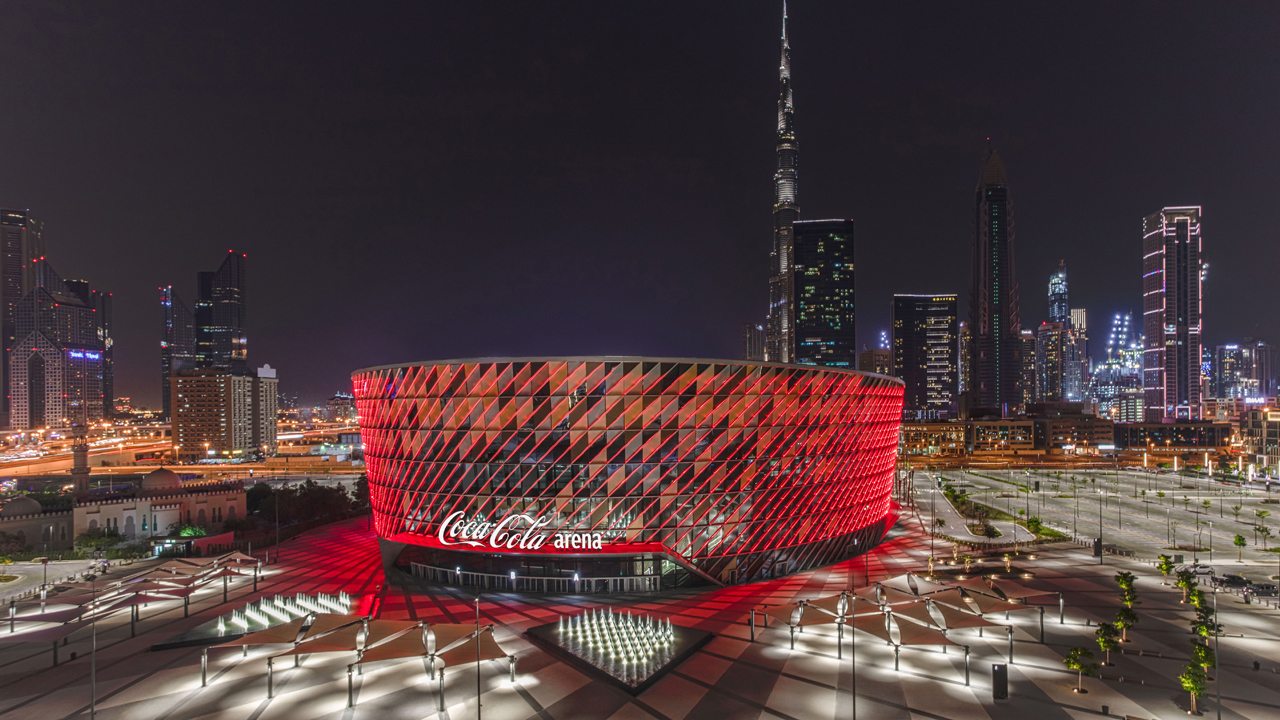 سالن کوکا کولا ارنا اپرای دبی